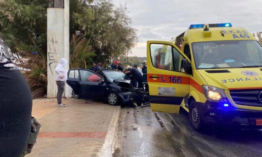 Θανατηφόρο τροχαίο στο Ηράκλειο για έναν 54χρονο